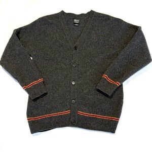 Rare Harry Potter Hogwarts Cardigan Sweater Gryffindor Sz M Women Cozy Lambswool